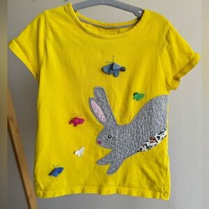 MINI BODEN | Bunnies and Butterflies Shirt